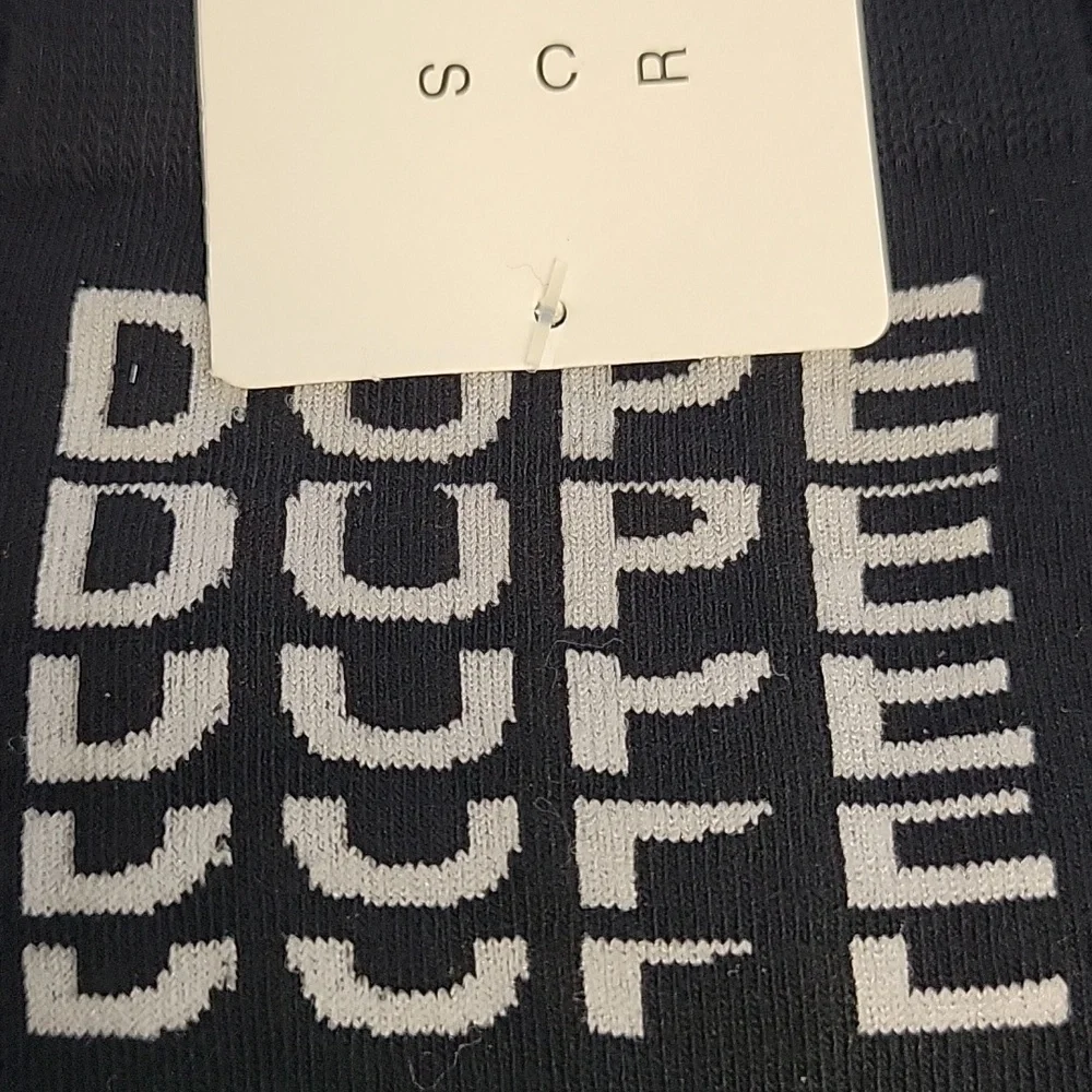 Dope Dope Dope Black Socks OSFM